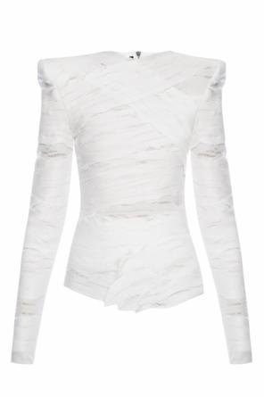 Top z surowym wykończeniem, zdjęcie 1 Top z surowym wykończeniem od Balmain